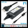 ac-dc fcc 12 volt 9 amps ac dc adapter for led/lcdadapter electric power transformer